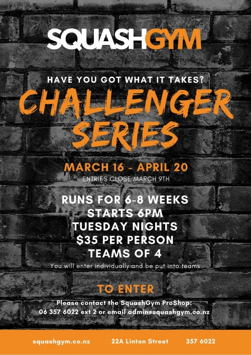 Challenger Series. Round 1